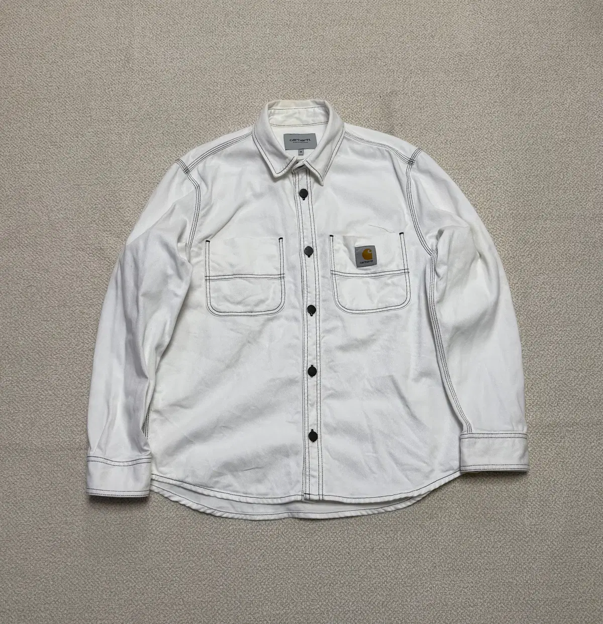 CARHARTT WIP CHALK SHIRT JAC | 브랜드 중고거래 플랫폼, 번개장터